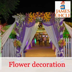 Flower decoration Mr. SK Abdul Nakib in Sarsoona